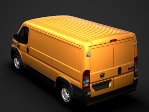 ram promaster cargo 1500 lr 136wb 2020 3D Model