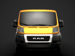 ram promaster cargo 1500 lr 136wb 2020 3D Model