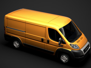 ram promaster cargo 1500 lr 136wb 2020 3D Model