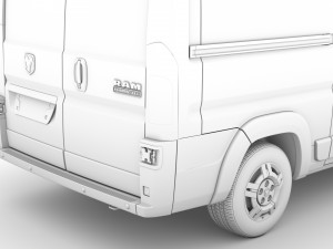 ram promaster cargo 1500 lr 136wb 2020 3D Model