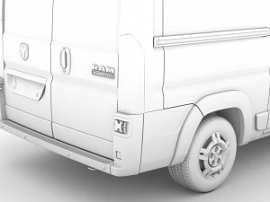 ram promaster cargo 1500 lr 136wb 2020 3D Model