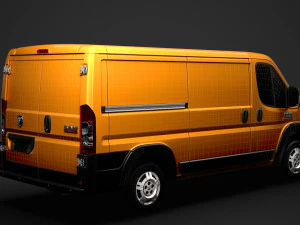 ram promaster cargo 1500 lr 136wb 2020 3D Model