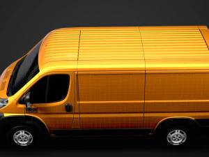 ram promaster cargo 1500 lr 136wb 2020 3D Model