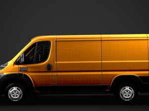 ram promaster cargo 1500 lr 136wb 2020 3D Model