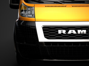ram promaster cargo 1500 lr 136wb 2020 3D Model