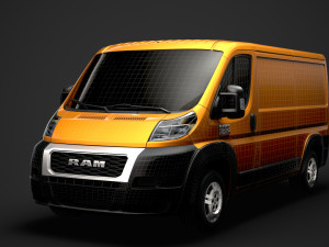 ram promaster cargo 1500 lr 136wb 2020 3D Model