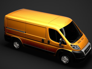 ram promaster cargo 1500 lr 136wb 2020 3D Model
