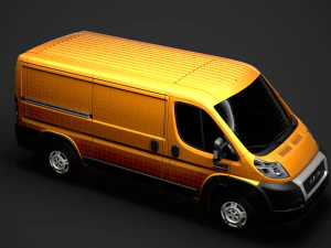 ram promaster cargo 1500 lr 136wb 2020 3D Model