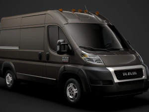 Ram Promaster Cargo 2500 ч 136wb 2020 г. 3D Модель