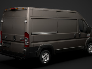 ram promaster cargo 2500 hr 136wb 2020 3D Model