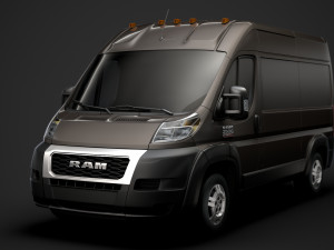 ram promaster cargo 2500 hr 136wb 2020 3D Model