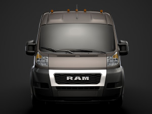 ram promaster cargo 2500 hr 136wb 2020 3D Model