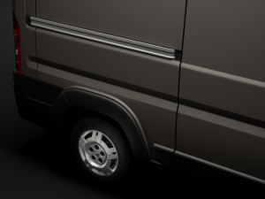 ram promaster cargo 2500 hr 136wb 2020 3D Model