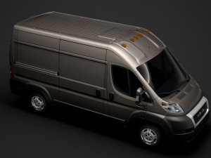 ram promaster cargo 2500 hr 136wb 2020 3D Model