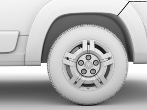 ram promaster cargo 2500 hr 136wb 2020 3D Model