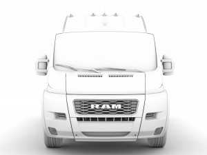 ram promaster cargo 2500 hr 136wb 2020 3D Model
