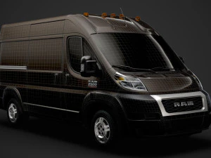 Ram Promaster Cargo 2500 ч 136wb 2020 г. 3D Модель