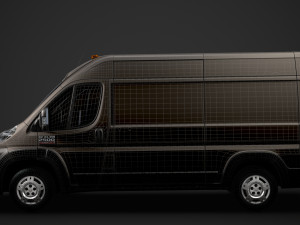 ram promaster cargo 2500 hr 136wb 2020 3D Model