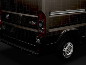 ram promaster cargo 2500 hr 136wb 2020 3D Model