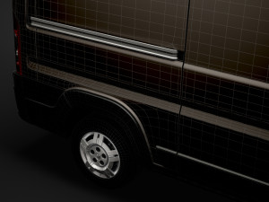 ram promaster cargo 2500 hr 136wb 2020 3D Model