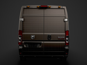 ram promaster cargo 2500 hr 136wb 2020 3D Model
