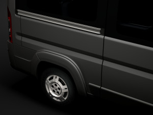 ram promaster window van 1500 hr 136wb 2020 3D 모델