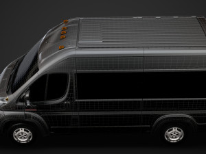 ram promaster window van 1500 hr 136wb 2020 3D 모델