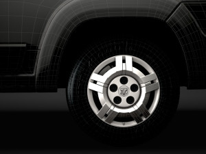 ram promaster window van 1500 hr 136wb 2020 3D 모델