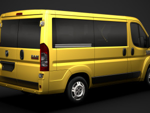 ram promaster window van 1500 lr 118wb 2020 Modèle 3D