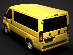 ram promaster window van 1500 lr 118wb 2020 3D Model