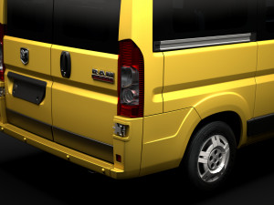 ram promaster window van 1500 lr 118wb 2020 Modèle 3D