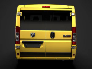 ram promaster window van 1500 lr 118wb 2020 3D Model