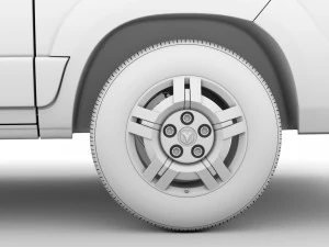 ram promaster window van 1500 lr 118wb 2020 3D Model