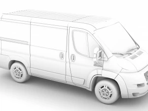 ram promaster window van 1500 lr 118wb 2020 3D Model