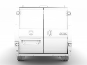 ram promaster window van 1500 lr 118wb 2020 Modèle 3D