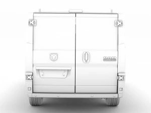 ram promaster window van 1500 lr 118wb 2020 3D Model