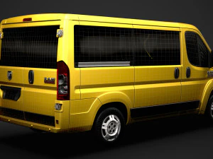 ram promaster window van 1500 lr 118wb 2020 3D Model