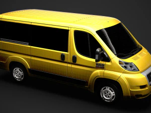 ram promaster window van 1500 lr 118wb 2020 3D Model