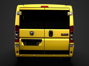 ram promaster window van 1500 lr 118wb 2020 Modèle 3D