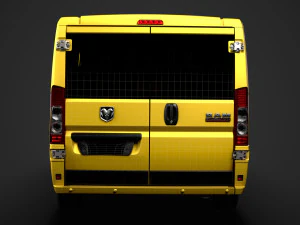 ram promaster window van 1500 lr 118wb 2020 3D Model