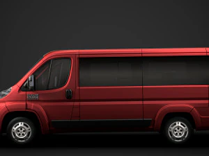 ram promaster window van 1500 lr 136wb 2020 3D Model