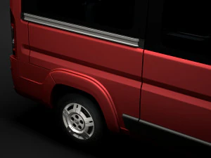ram promaster window van 1500 lr 136wb 2020 3D Model