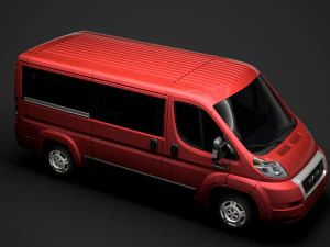 ram promaster window van 1500 lr 136wb 2020 3D Model
