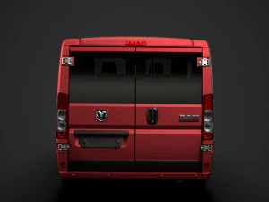 ram promaster window van 1500 lr 136wb 2020 3D Model