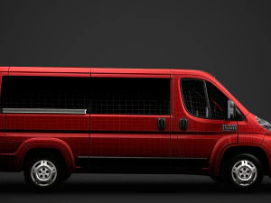 ram promaster window van 1500 lr 136wb 2020 3D Model