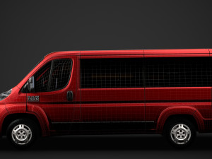 ram promaster window van 1500 lr 136wb 2020 3D Модель