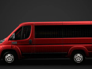 ram promaster window van 1500 lr 136wb 2020 3D Model