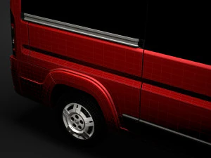 ram promaster window van 1500 lr 136wb 2020 3D Model