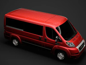 ram promaster window van 1500 lr 136wb 2020 3D Model