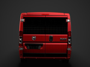 ram promaster window van 1500 lr 136wb 2020 3D Модель